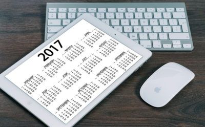 calendar tablet