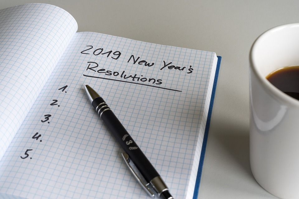 2019 New Year's Resolutions